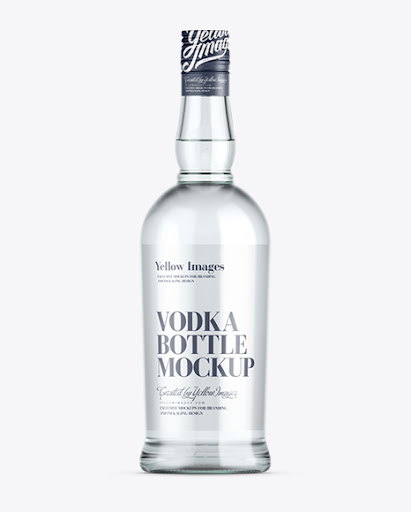 Download Free Psd Mockup Vodka Bottle Mockup Object Mockups PSD Mockup Templates