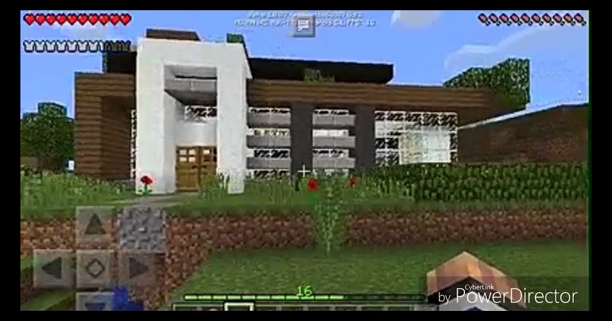 rumah: Seed Rumah Mewah Di Minecraft