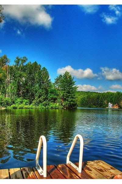 swim in the lake 3