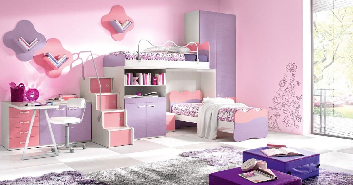 Tip Desain Cat Kamar Tidur Anak Perempuan
