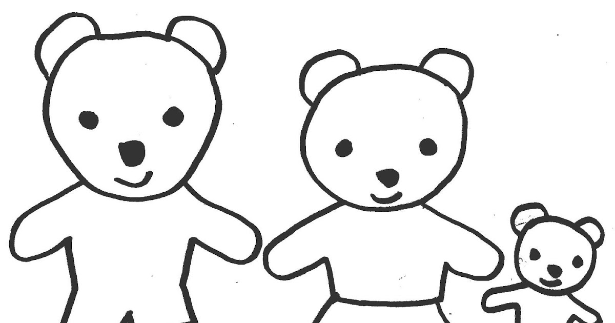 Coloriage Boucle D or Et Les Trois Ours Petite Section  Des Milliers