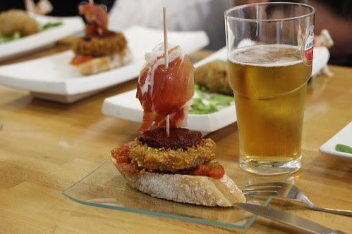 Bar El Pulpo con el pintxo "Calma Total" en el IV Concurso Pintxos de Cine CineGourland