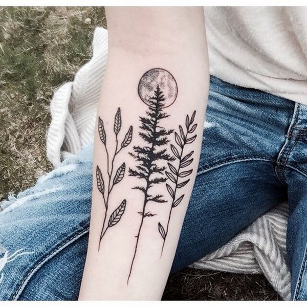 Magical Moon Tattoo Designs (22)