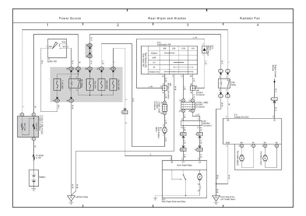 2000 Toyota Sienna Spark Plug Wire Diagram