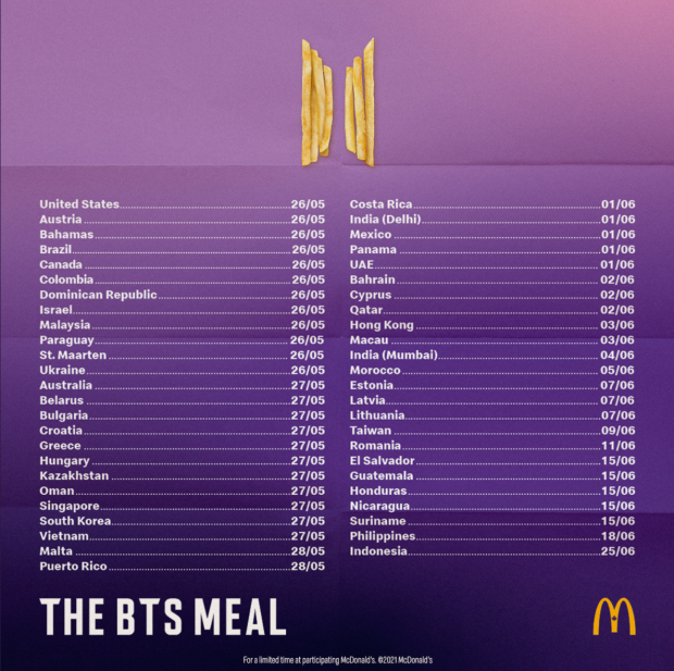 McDonald's x BTS: Show-stopping Collab merch line on ...