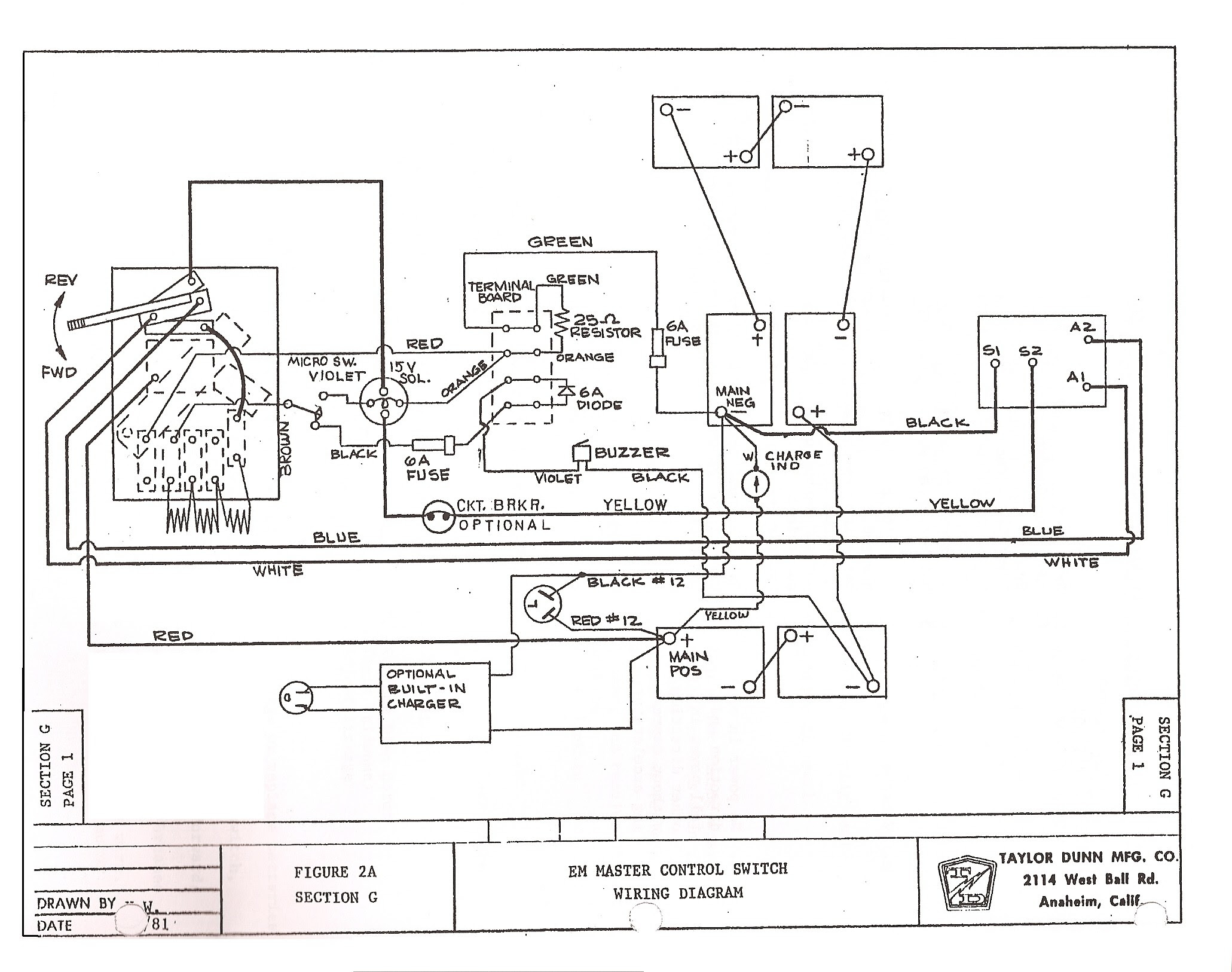 Yamaha G22 Golf Cart Wiring Diagram - Wiring Diagram Schemas