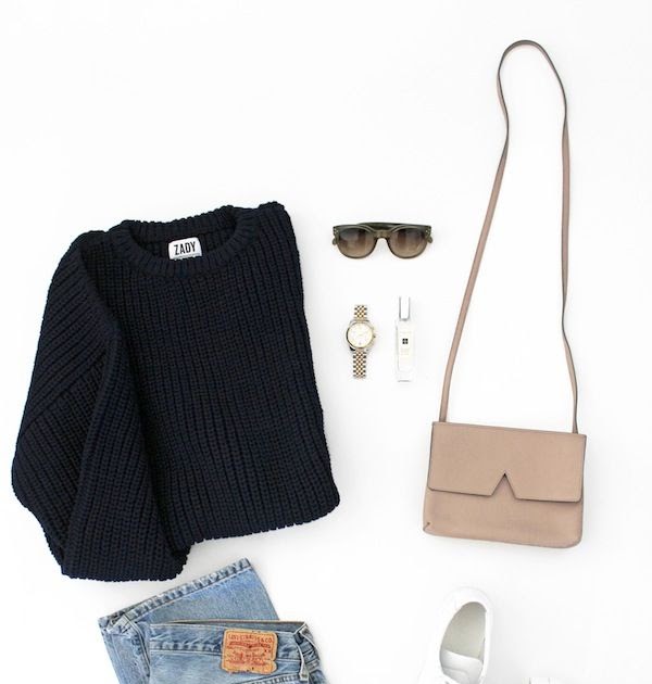 Le Fashion: A Casual Cool Way To Wear A Chunky Sweater