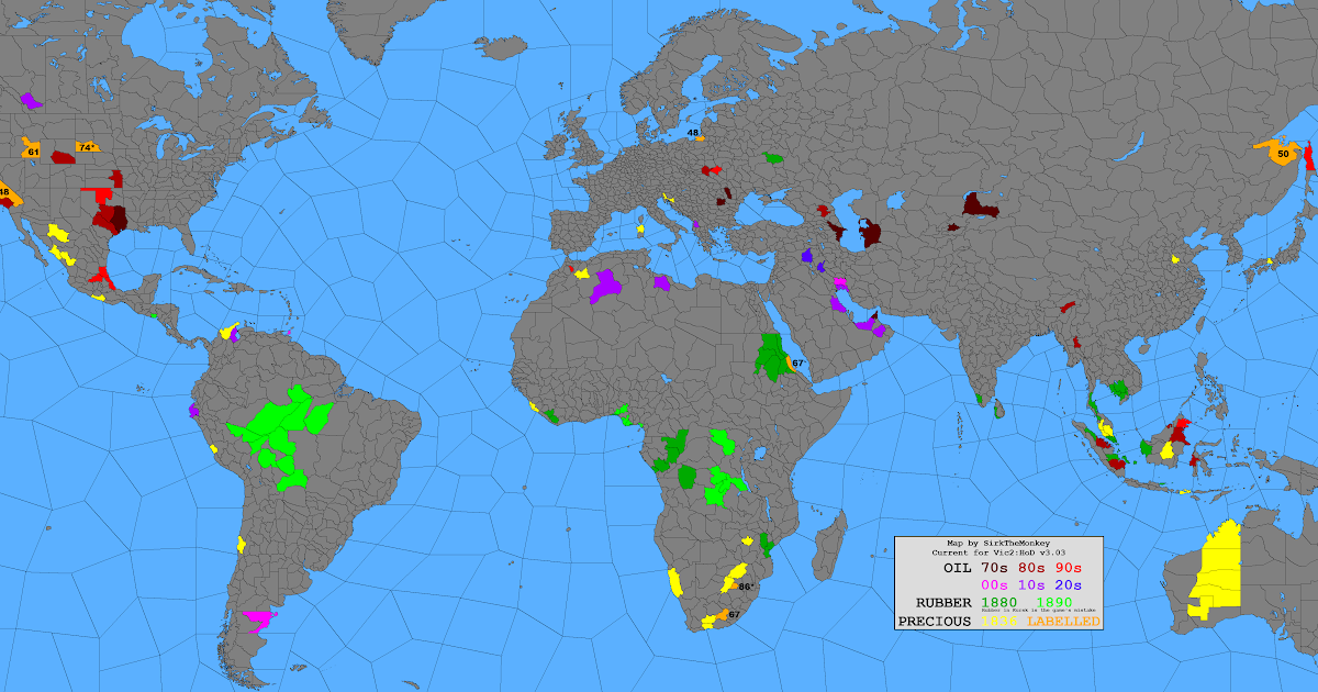Vic 2 Map