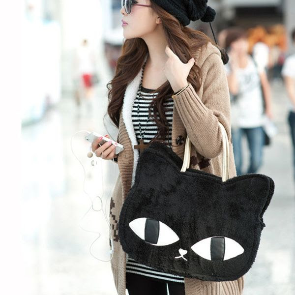 Bolsa cute gatinho.