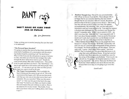 Ottozine Pages 14-15