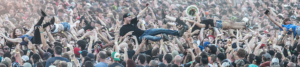 In the crowd