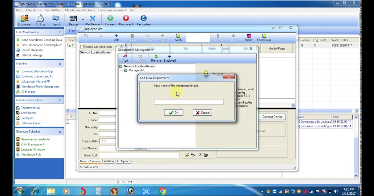 Zkteco Attendance Management Software Download Windows 10 ARESOFTW