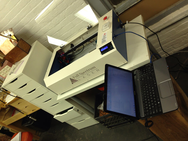 Laser setup 2