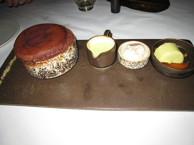 Dark Chocolate Souffle, Metis Bali Metis Bali Restaurant Review - Chocolate Souffle