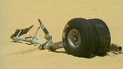 Landing Gear Debris from UTA772 in the Sahara Desert Debris from UTA772 in the Sahara