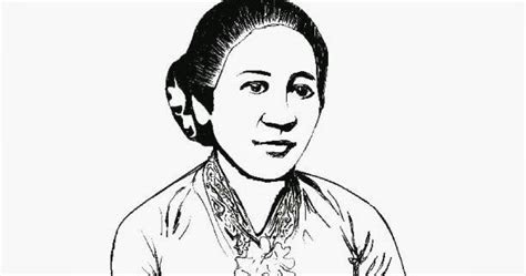 35+ Trend Terbaru Sketsa Gambar Pahlawan Kartini - Handoko Blog