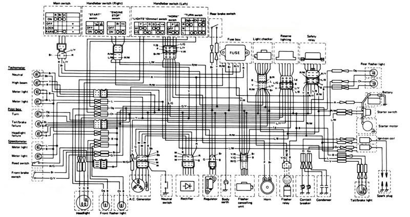 Yamaha 650 Wiring Diagram - Wiring Diagram Schemas