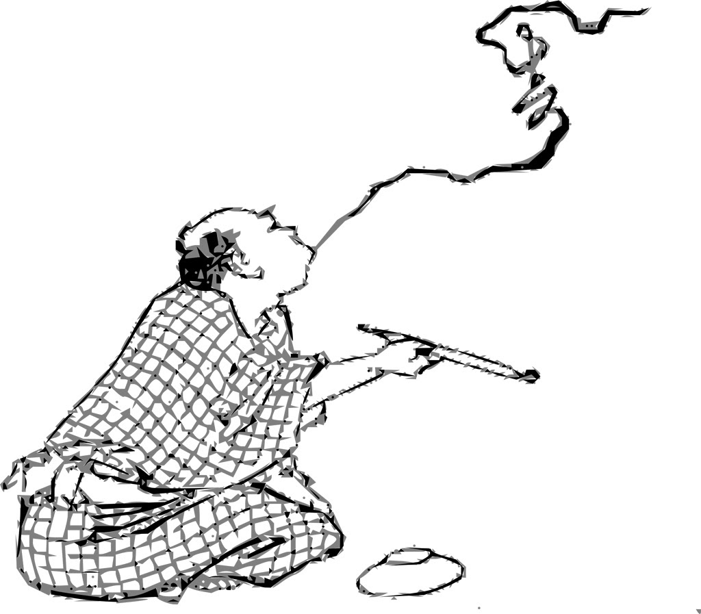 かわいい動物画像 心に強く訴えるイラスト タバコ 煙