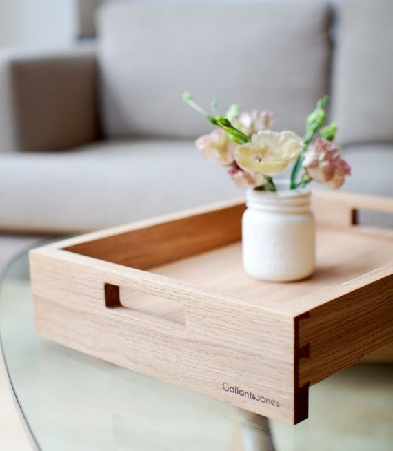 Niagara Tray in White Oak