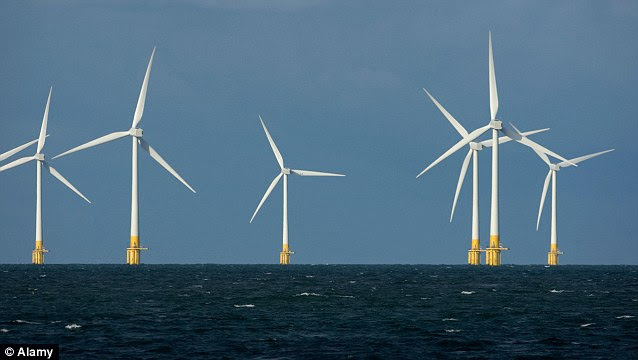 Mr Hayes' diktat only referred to the prevention of wind farms on shore