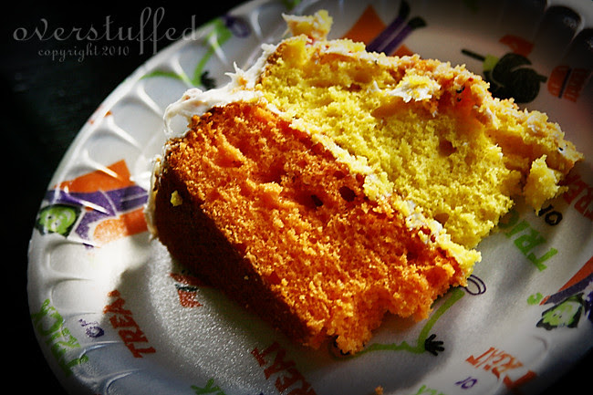 Candy Corn Cake