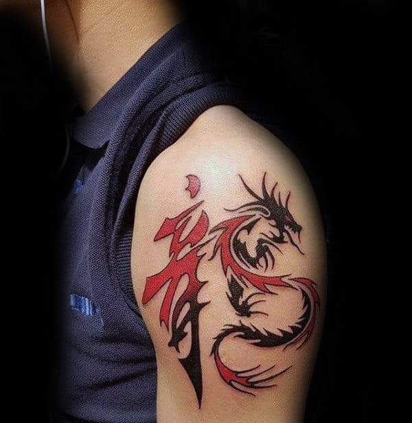 Red Dragon Tattoo On Back Female - Best Tattoo Ideas