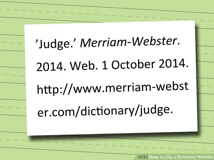 Apa Dictionary Generator