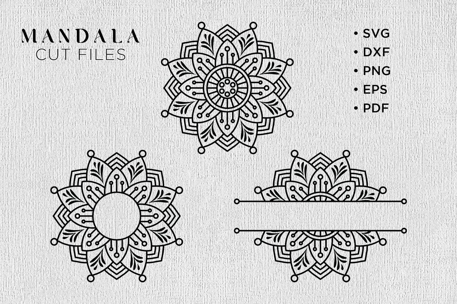 Mandala Name Svg - Free Layered SVG Files