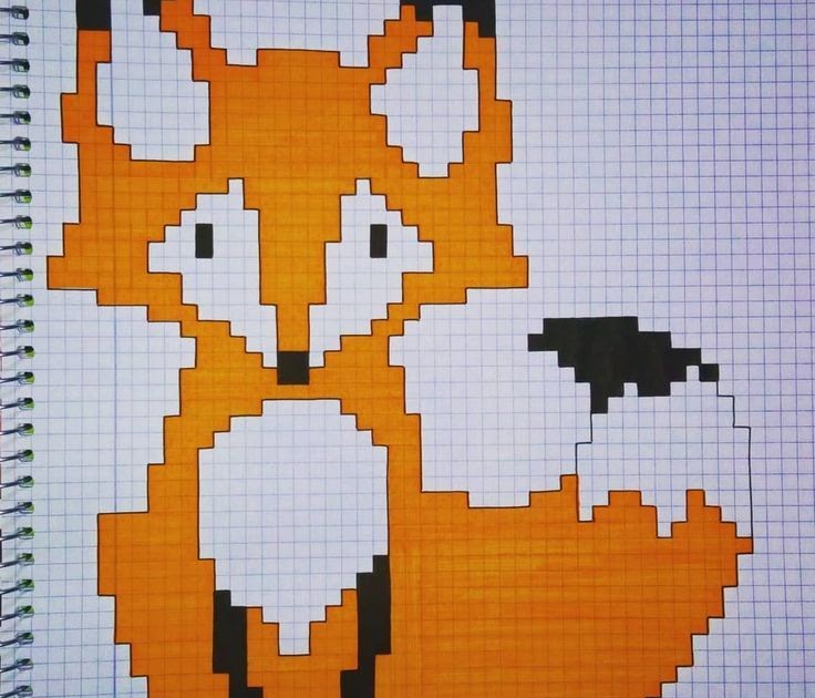 Pixel Art Cute Drawings On Graph Paper - Popular Century