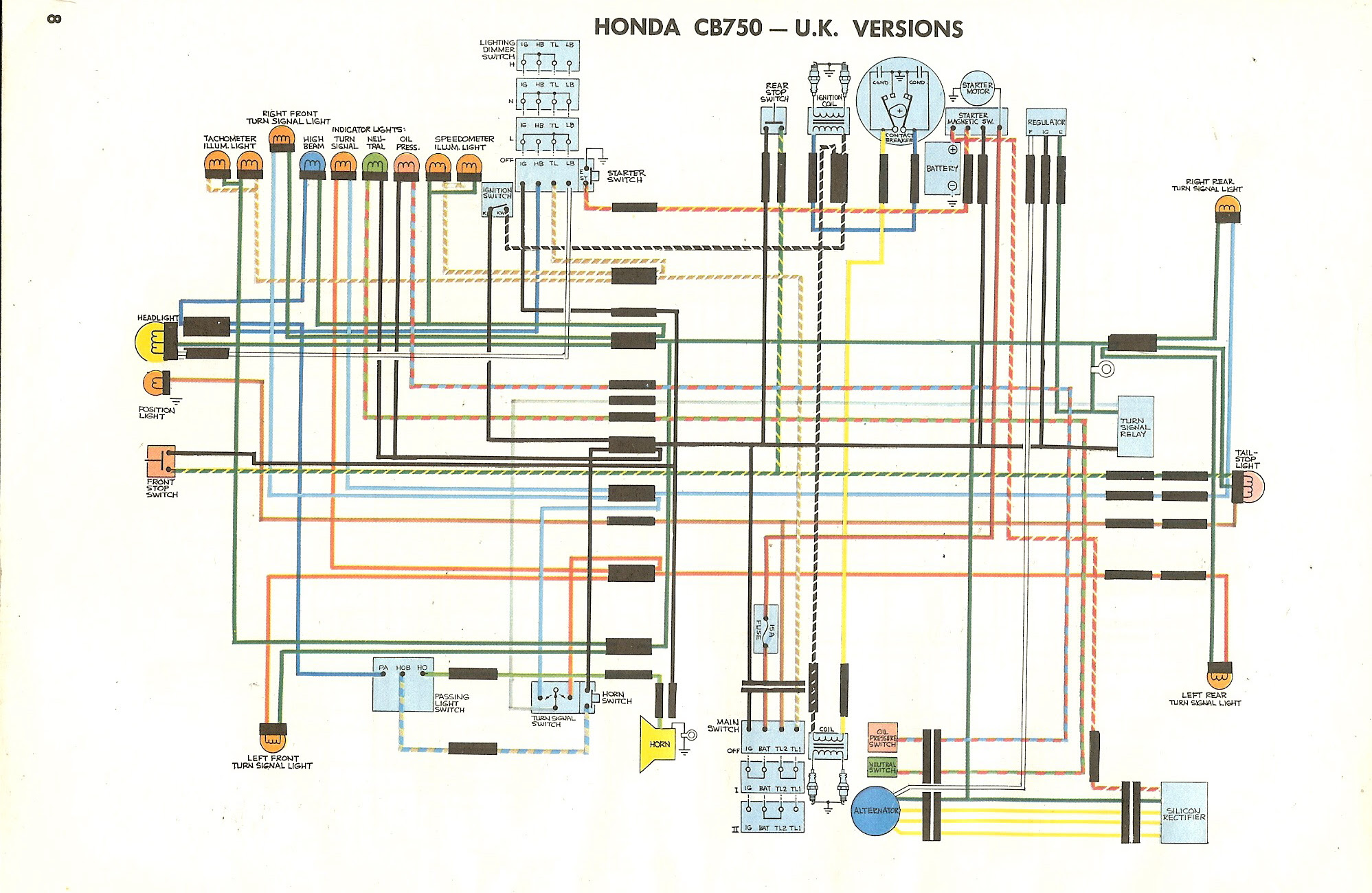 Cb750 Wiring Schematic - Wiring Diagram