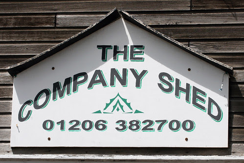 Company Shed sign