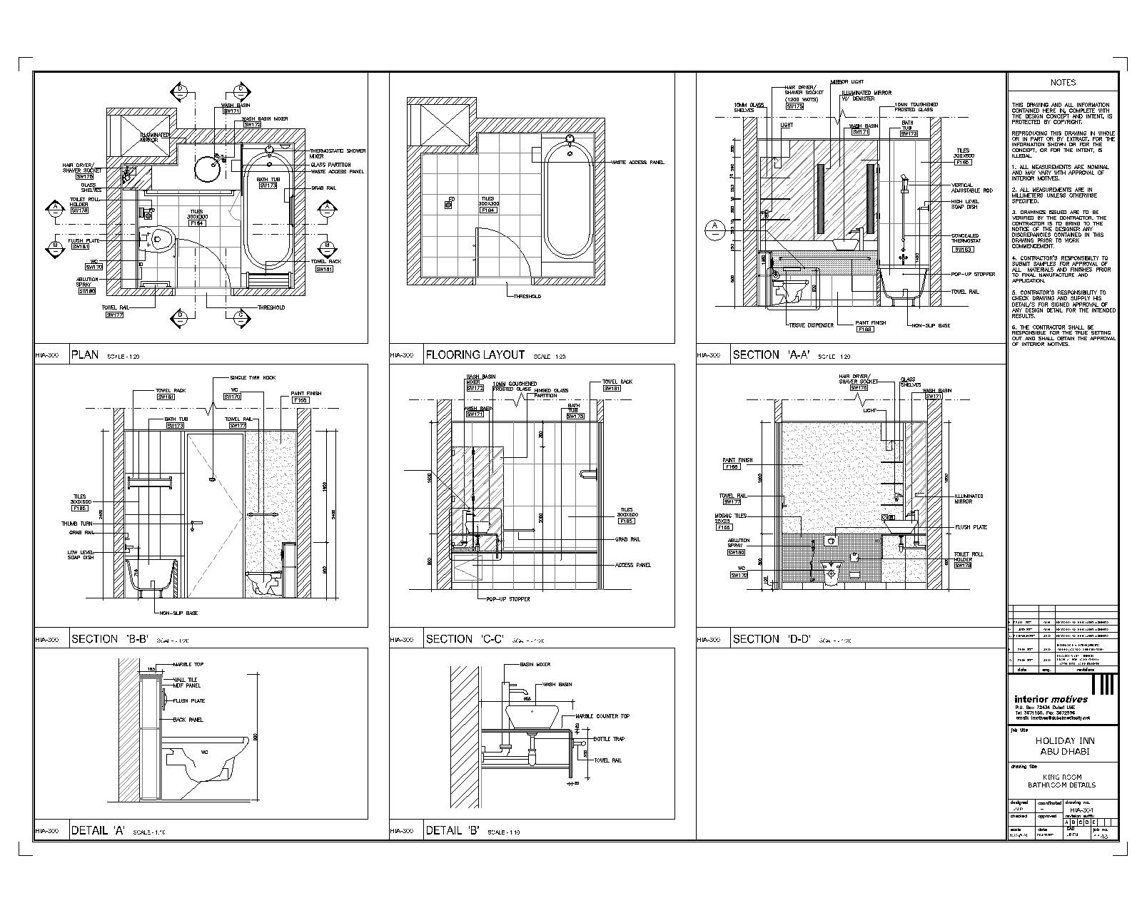 autocad drawings detail by Ashik Ahammed at Coroflot.