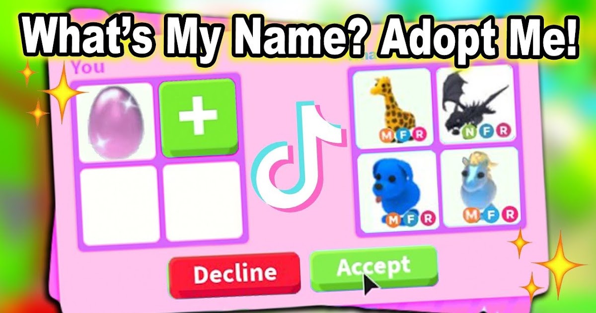 Pet Names Adopt Me - SPETW
