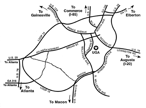 285 Bypass Around Atlanta Map - Maping Resources