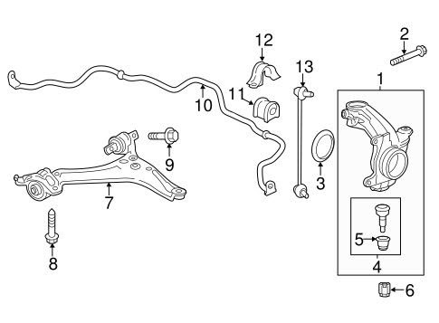 Honda Accord Front Suspension Diagram - General Wiring Diagram