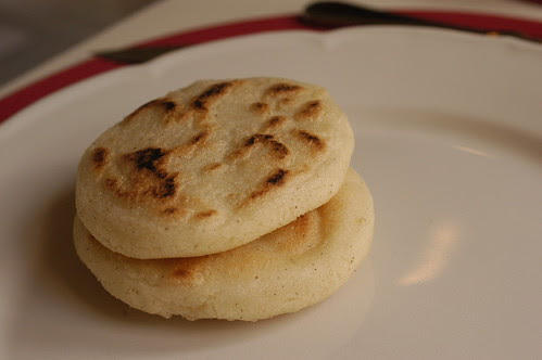 arepas - these were fresh from the oven