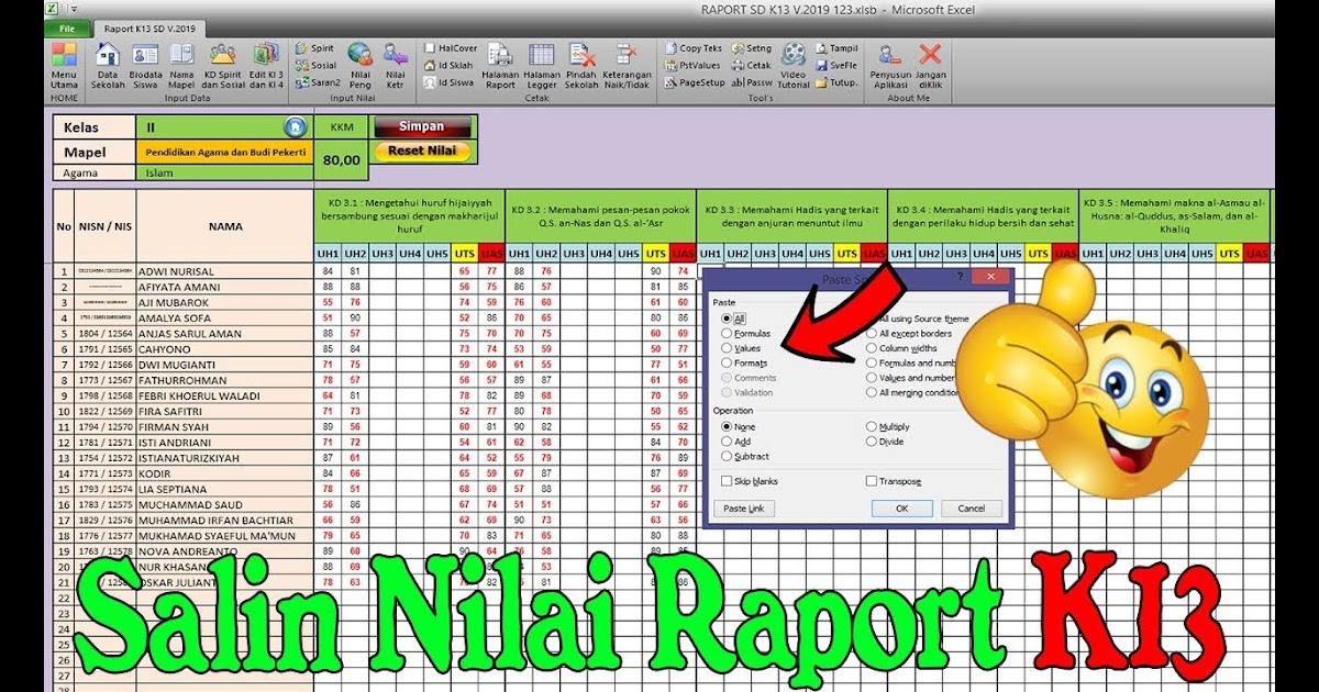 Cara Pengambilan Nilai Siswa Dengan K13 Saung Soal