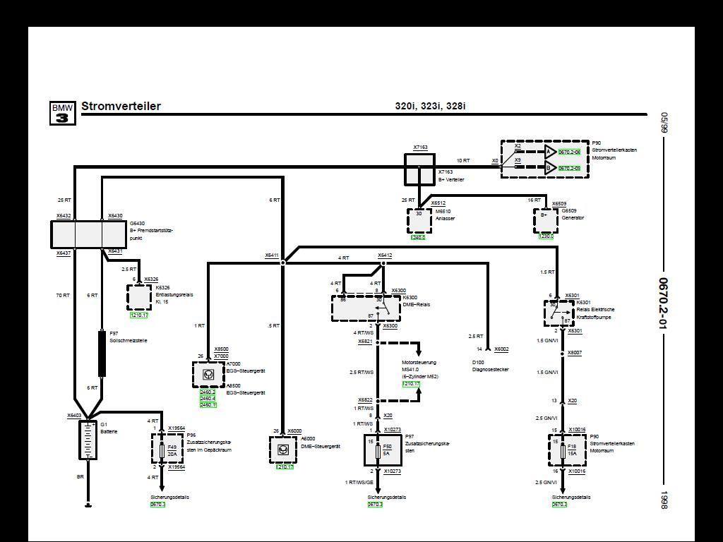 Schaltplan Bmw E36 Verdeck