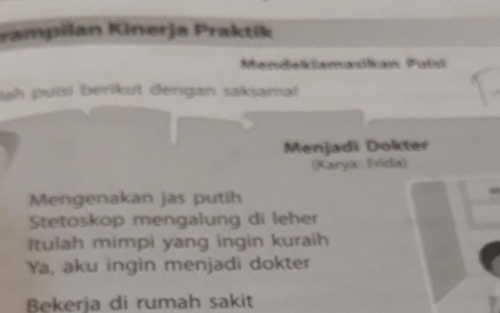 Berilah Judul Lain Yang Sesuai Dengan Puisi Tersebut