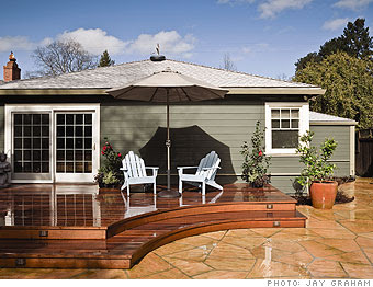 Make over your house without going broke - Cut the deck, grow the