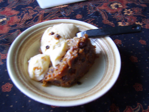 plate of pudding