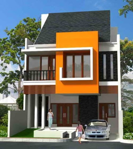 12 Desain Rumah  Minimalis Modern 2 Lantai  Mewah