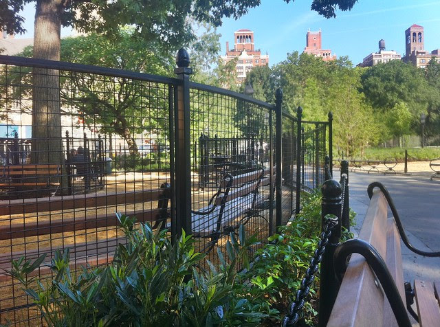 Washington Square Park, small dog run