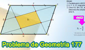 Problema de Geometría 177 (ESL): Paralelogramo, Puntos medios de los lados.