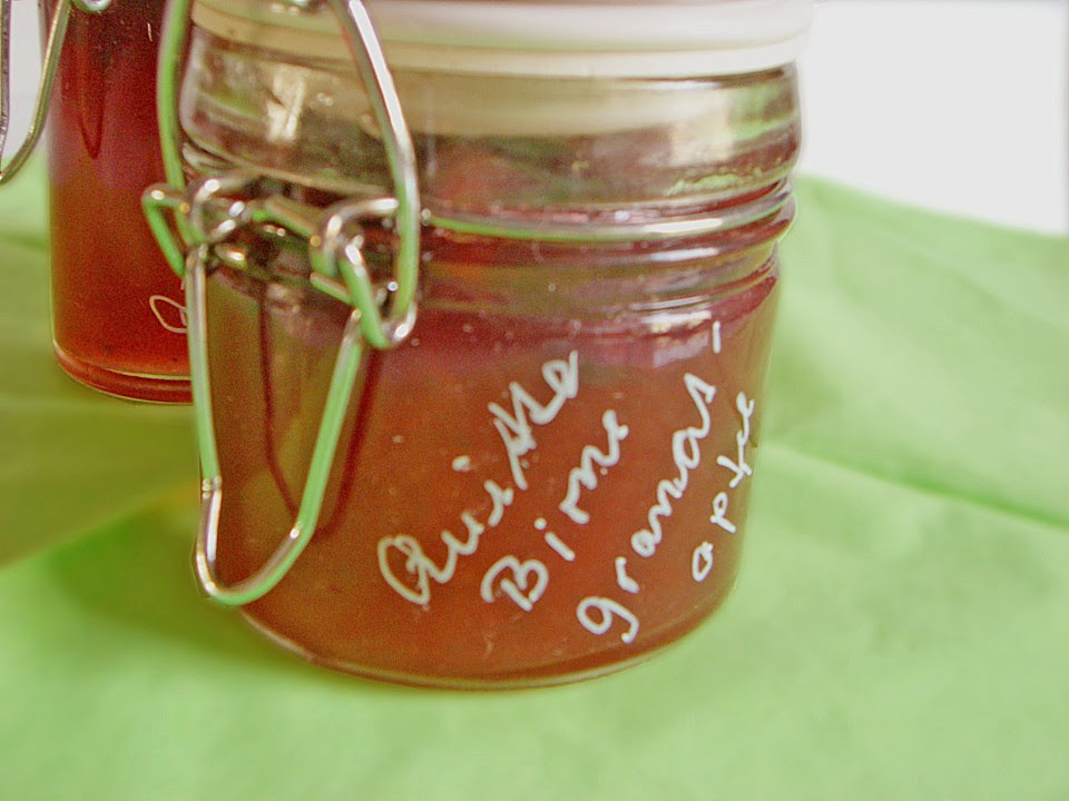 Rezept backofen: Granatapfel marmelade