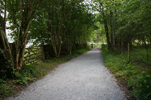 Gates and Path near Wray Castle on Windermere