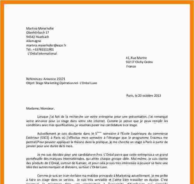 Lettre De Motivation Responsable De Secteur Grande Distribution  Jepen