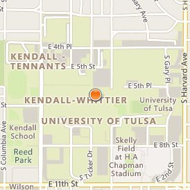 32 University Of Tulsa Campus Map - Maps Database Source