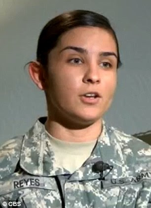 Denied: Kayla Reyes claims that when she interviewed for a position at Macy's she was told that her service in the Army made her ill-suited for the job