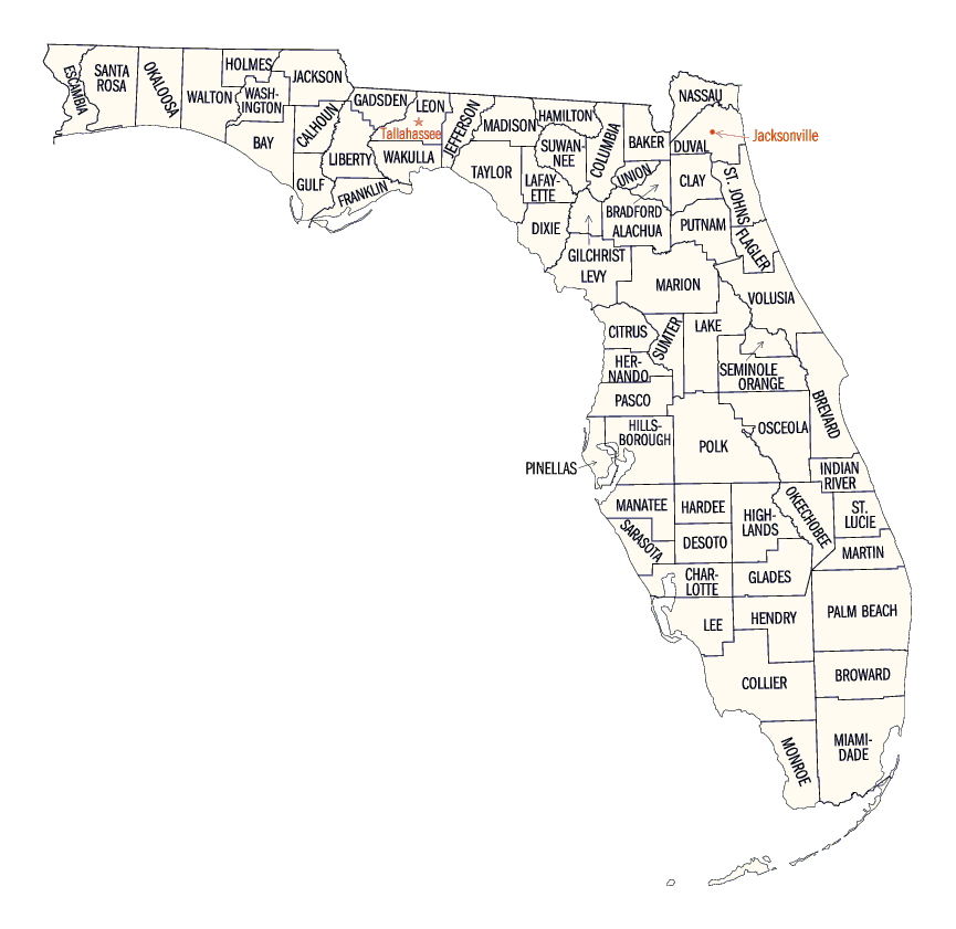dakajyk: florida zip codes map